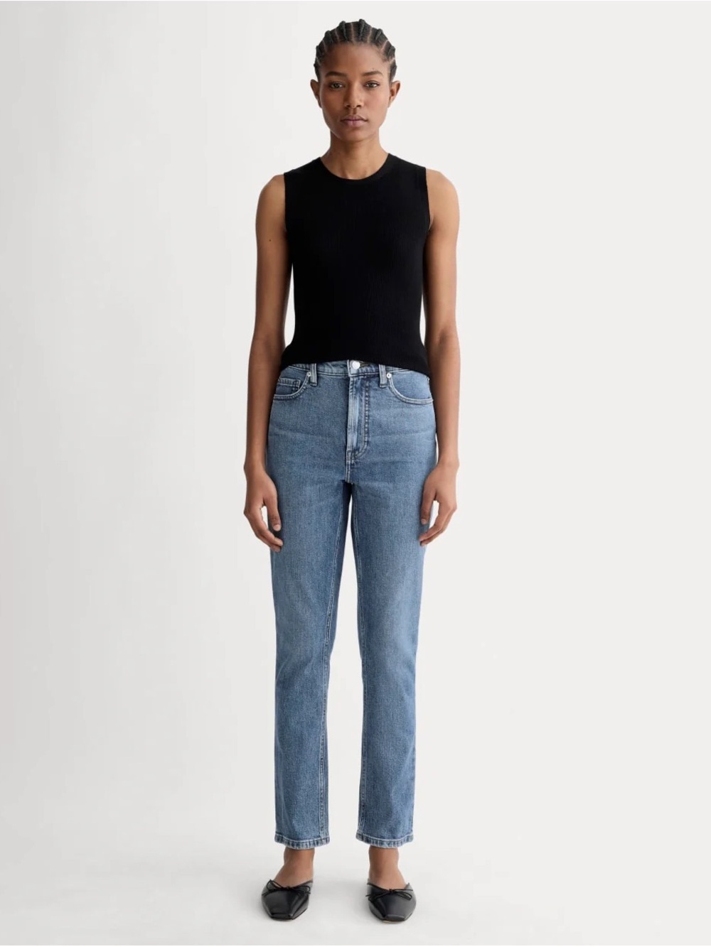 Everlane High Rise- Straight Leg - The Cheeky Jean - 28